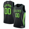 NBA Mænd Trøje Boston Celtics Custom 2024-25 Nike City Edition Sort Swingman